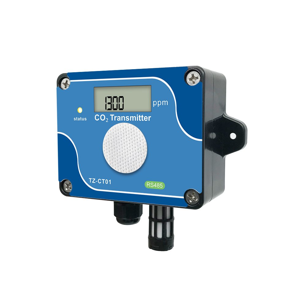 Tzone CT01 RS485 Modbus co2 Carbon Dioxide Detection transmitter with LCD display