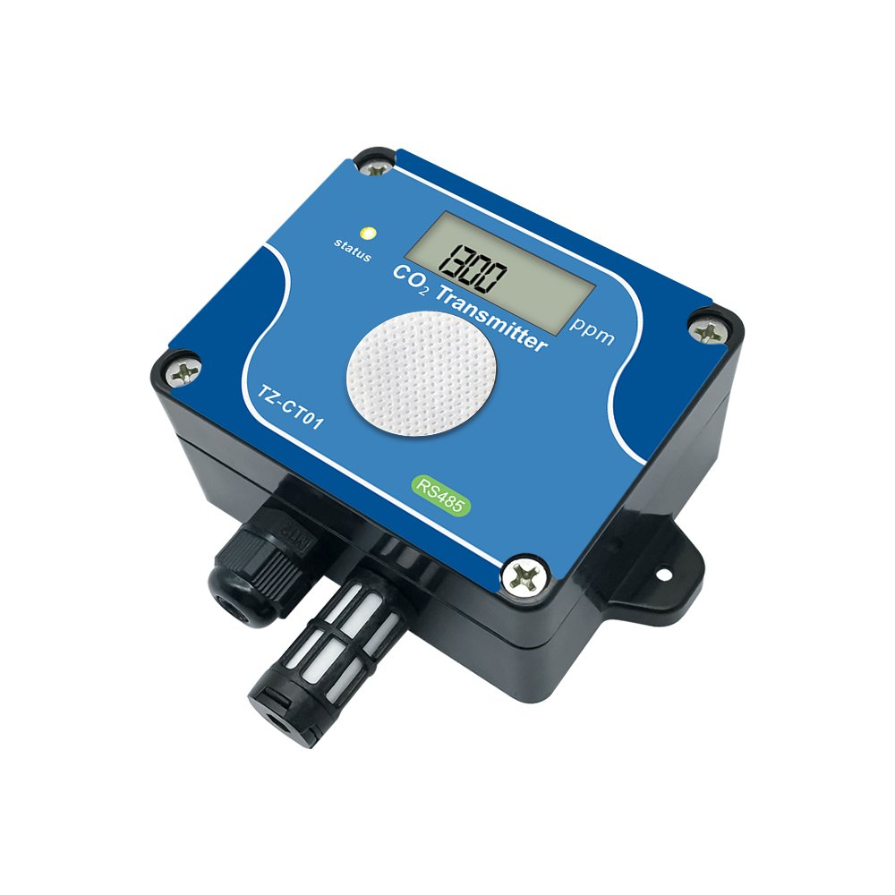 Tzone CT01 RS485 Modbus co2 Carbon Dioxide Detection transmitter with LCD display