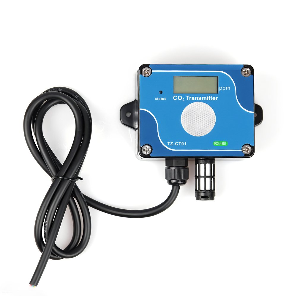 Tzone CT01 RS485 Modbus co2 Carbon Dioxide Detection transmitter with LCD display