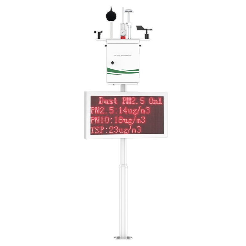 AQMS Air Gas Quality Detector Monitor Analyzer Tester System Equipment Pm 2.5 10 Pollution Device Aire Smart Multi 4G outdoor