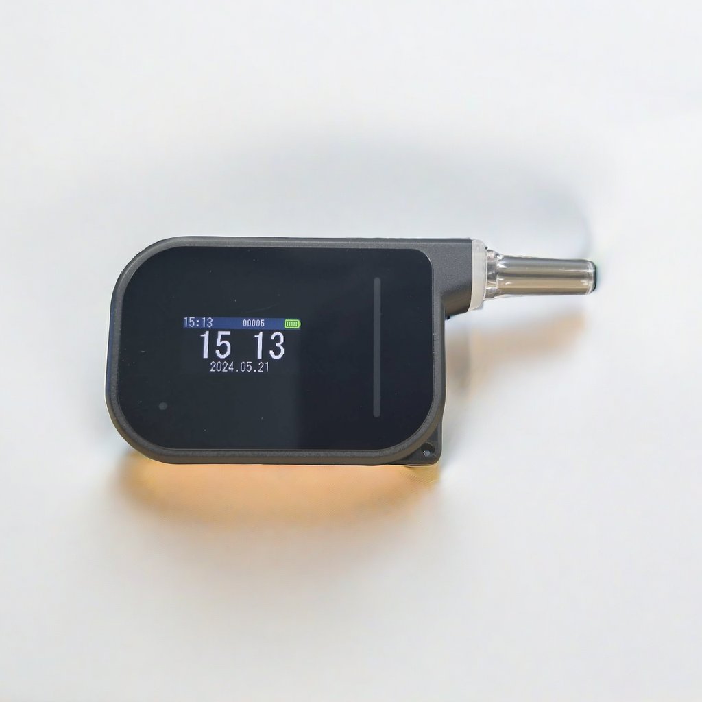 High Precision Handheld Breathing Lcd Screen Digital Breathalyzer Alcohol Detectors for Personal Test