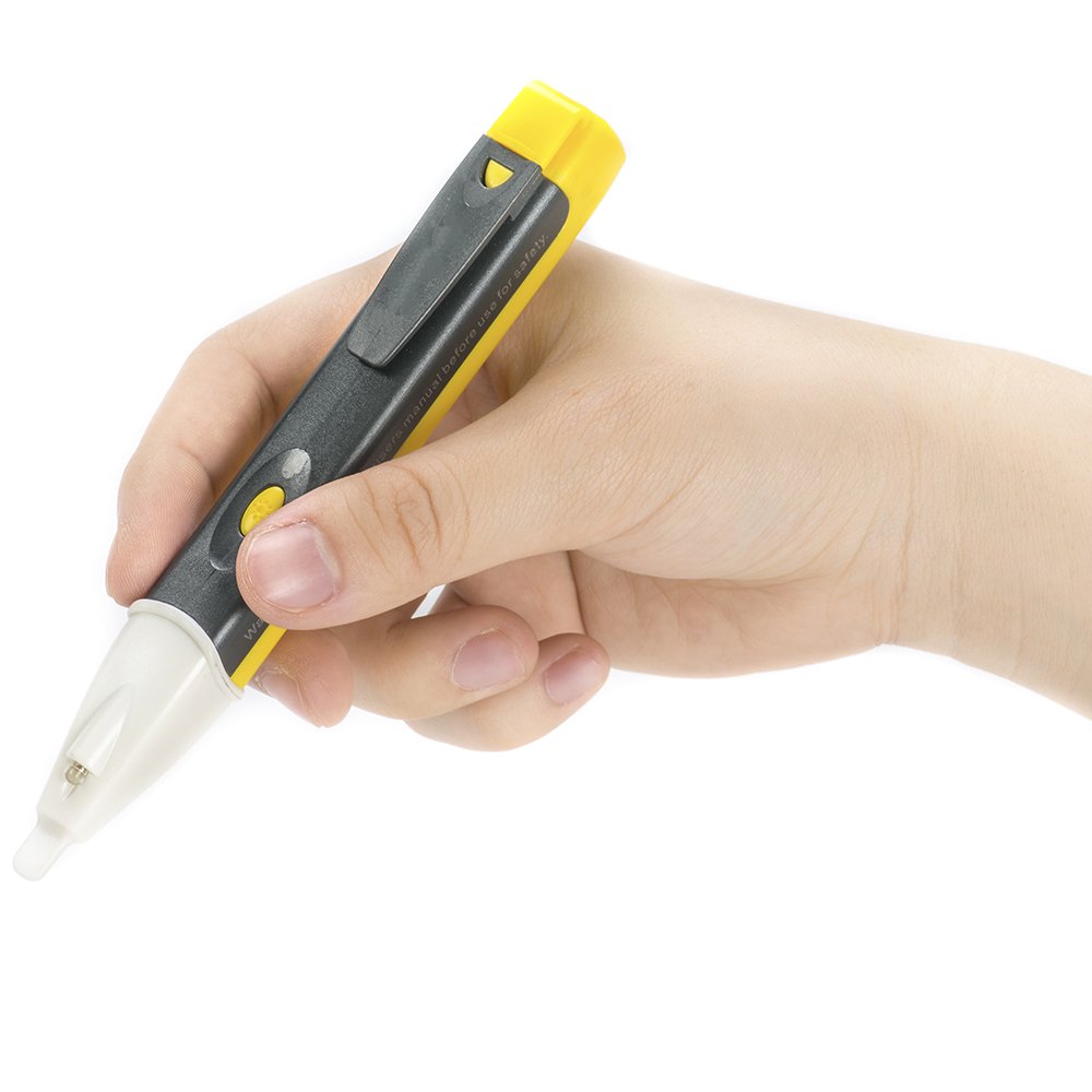 Electrical Portable Pocket Lighting Function with LED Flashlight 90 V -1000 V Voltage Tester Pen Non Contact Voltage Detector