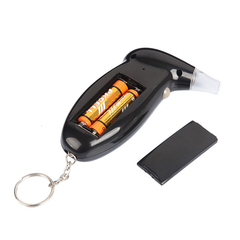 High accuracy Blowing Semi Sensor LCD alcohole breath tester Display fast Detection Alcohol Tester Breathalyzer Detector