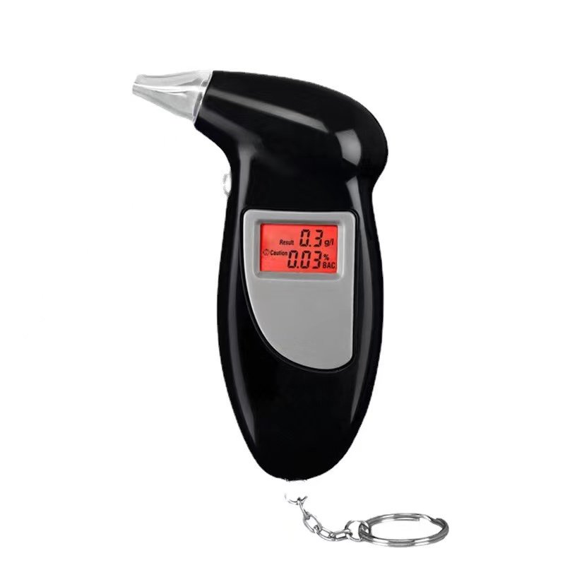 High accuracy Blowing Semi Sensor LCD alcohole breath tester Display fast Detection Alcohol Tester Breathalyzer Detector