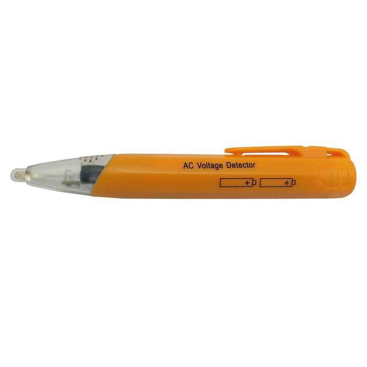 Electronic power and voltage detector usage non contact voltage detector