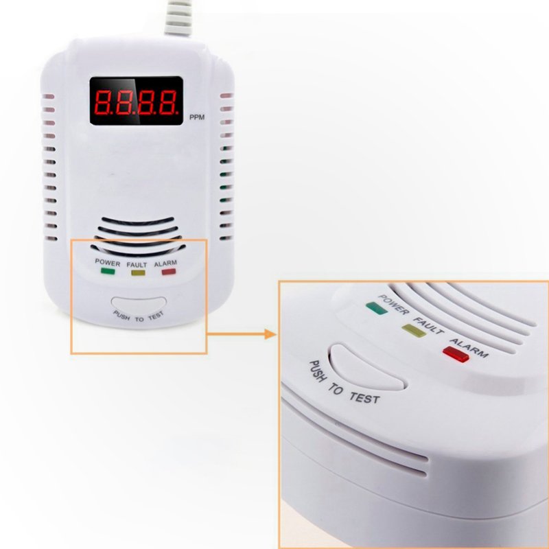 Wholesale Fire Alarm Combustion Lpg Gas Detectors Fire Protection Material Security Alarm Car Ac Detector de gas naturalr