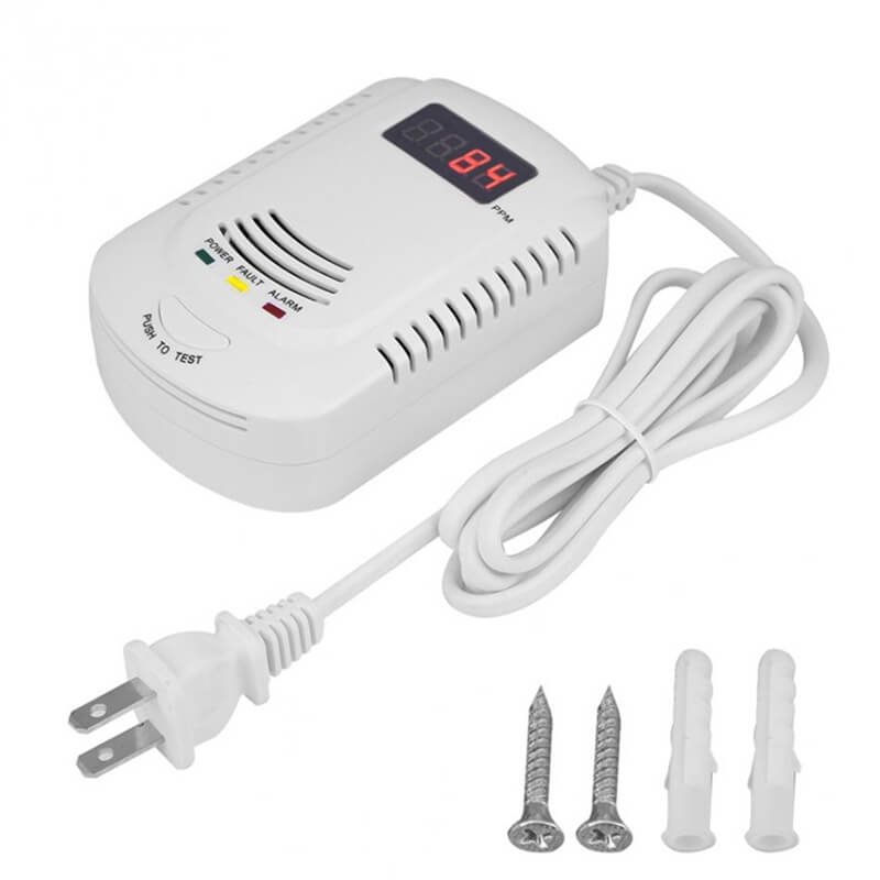 Wholesale Fire Alarm Combustion Lpg Gas Detectors Fire Protection Material Security Alarm Car Ac Detector de gas naturalr