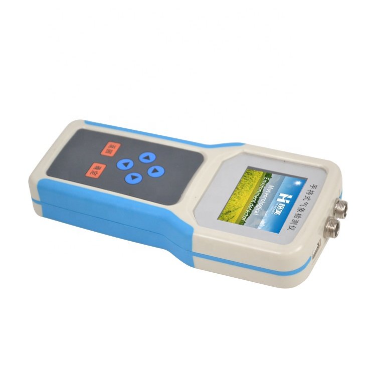 Handheld intelligent environmental detector agricultural environmental testing temperature humidity light intensity CO2 tester