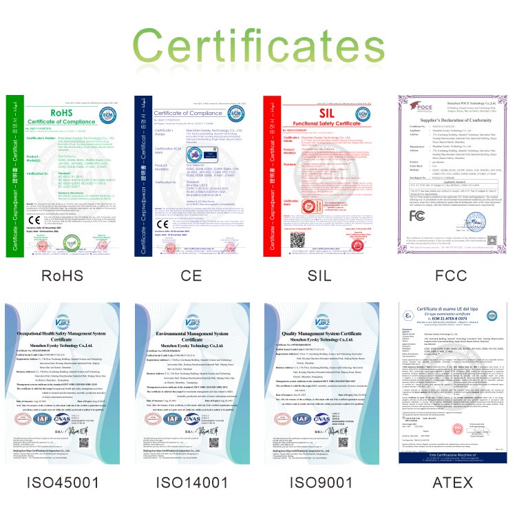 Safewill Manufacturer Wholesale Hydrogen Sulfide Gas Detectors Portable Refrigerant Detector Tester Gas Leak Detector