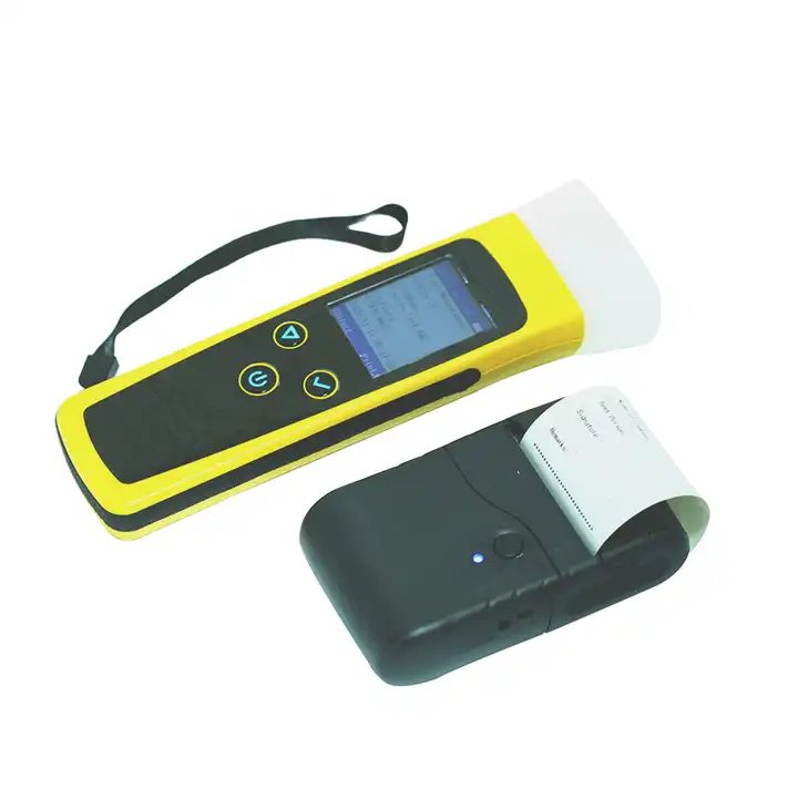 Professional Breath Alcohol Tester Breathalyzer Alcohol Tester Alcohol Checker Electrochemical Fuel cell sensor printer