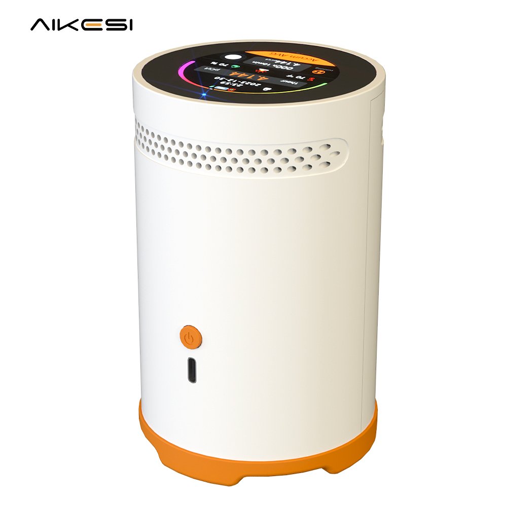 AIKESI RM-75 6Bq/m3-10kBq/m3 Measurement Range Radon Detector For Home Radon Tester with Radon Pulse Ionization Chamber Sensor
