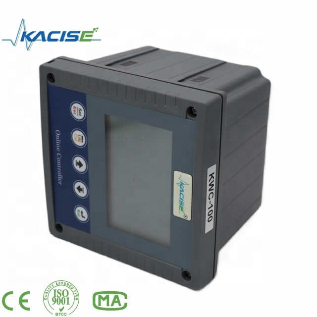 An on-line controller that automatically identifies different types of optical sensors for water quality detection