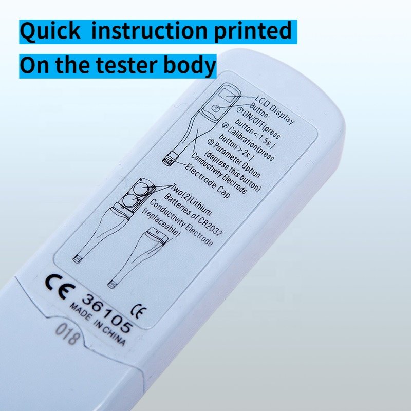 Simple Operation Pocket pH Detector With Replaceable Slim pH Electrode Micro Volume Tube School Use Plant Grow Usage pH Tester