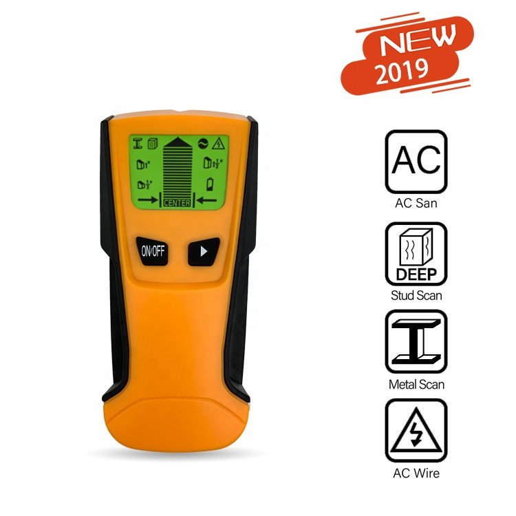 China 5-in-1 Electronic Wall Scanner Detecting For Wood, Metal, Stud And Voltage Stud Center Finder
