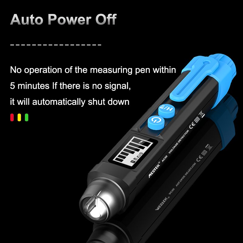 AC Electronic Pen Type Personal Safety Voltage Detector Pen AC50 Non-Contact AC Voltage Sensor Stick Voltage Detector Tester