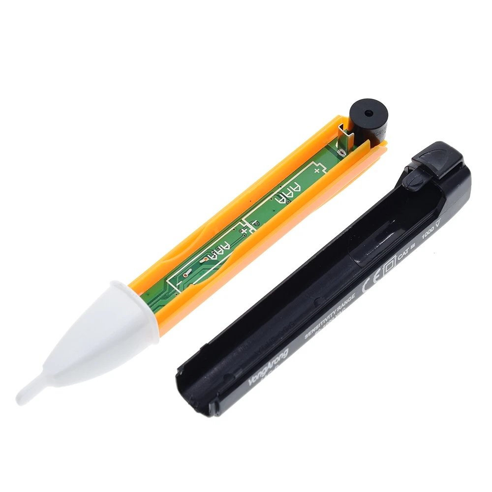 90-1000V Electric Socket Wall AC Power Outlet Voltage Alert Detector Sensor LED Tester LED Indicator Light Voltage Alert Pen