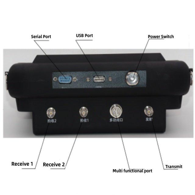 ZT801Rock ultrasonic parameter measuring instrument Digital display ultrasonic detector ultrasonic testing equipment