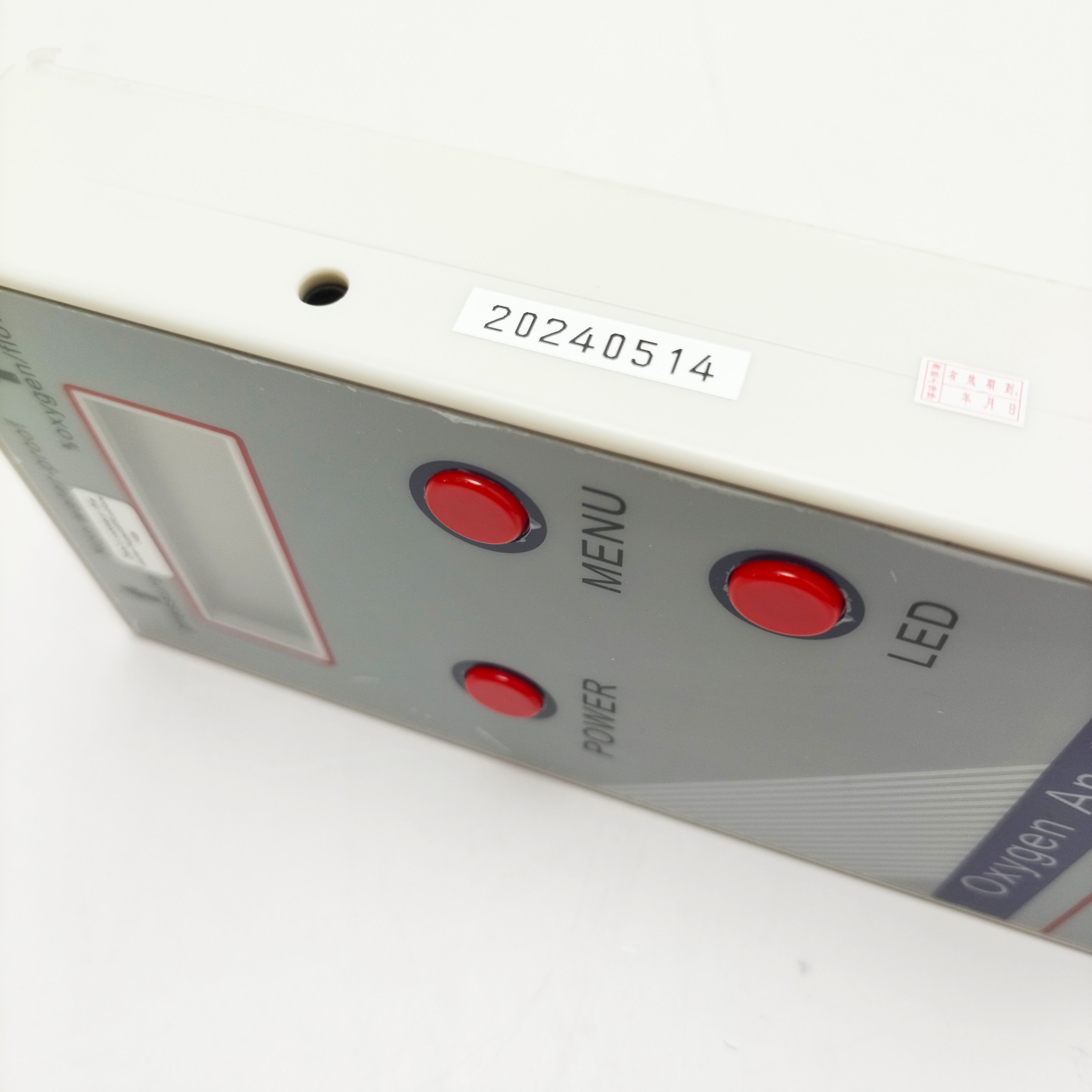 RP-01 Rechargeable Meter Portable O2 Purity Concentration Sensor Gas Flow And Pressure Test Detector Ultrasonic Oxygen Analyzer