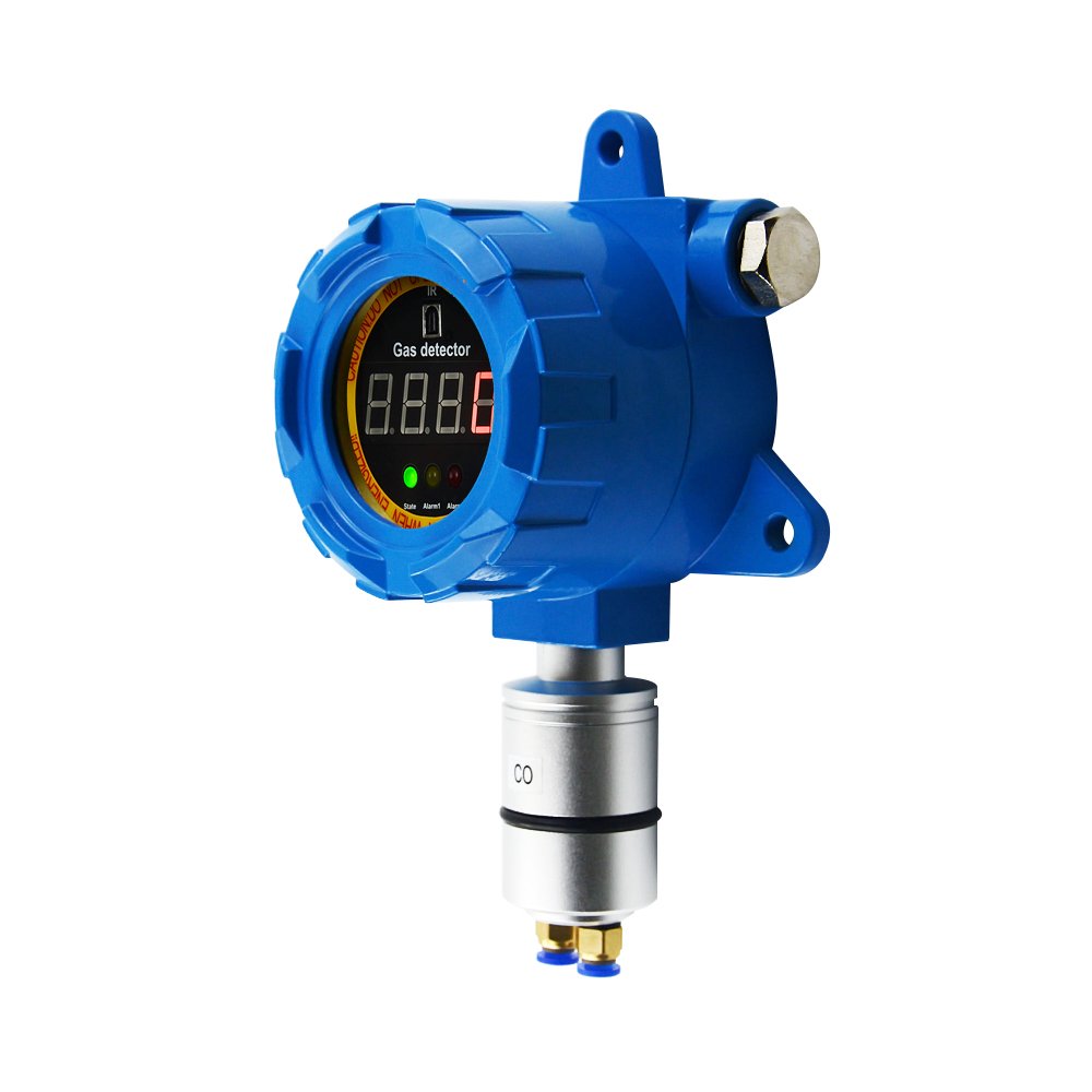 Fixed 4-20mA Oxygen Online Monitoring O2 Gas Alarm Detector for pipeline