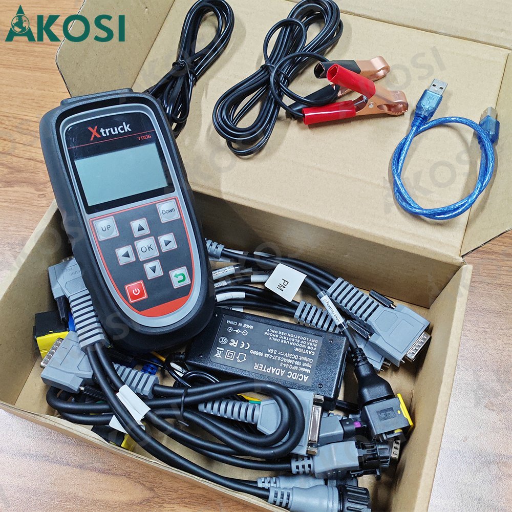 X-truck Y006 Diesel Engine Nitrogen Oxygen Sensor Scanner Dual NOx Sensor Temperature Sensors Auto Detector