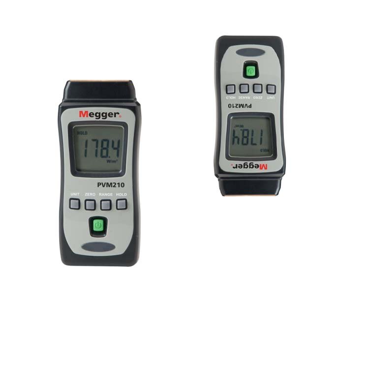 Megger PVM210 Irradiance Meter Solar Irradiance Meter (Includes Calibration Certificate)