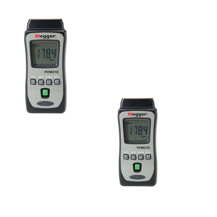 Megger PVM210 Irradiance Meter Solar Irradiance Meter (Includes Calibration Certificate)