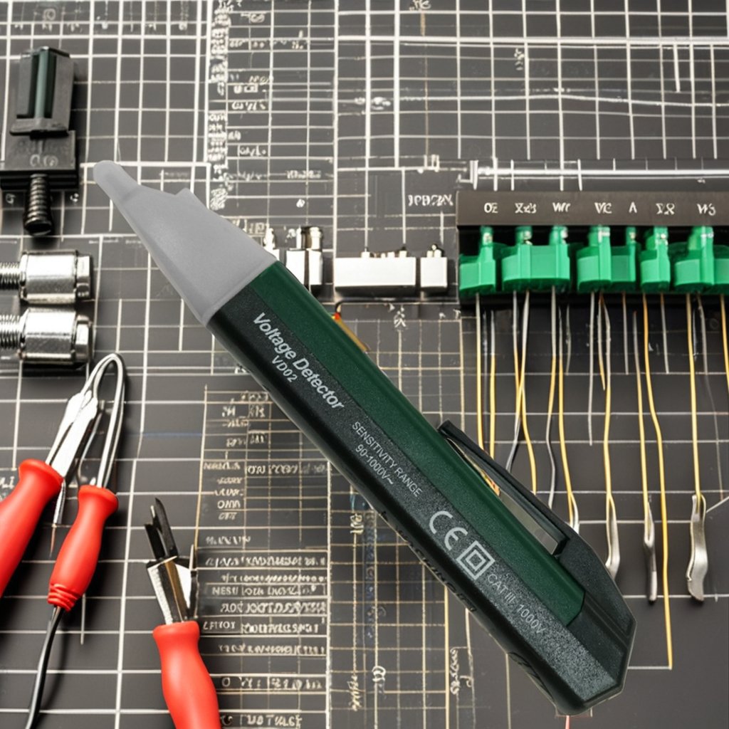 Electric indicator light 90-1000V AC socket voltage sensor test pen