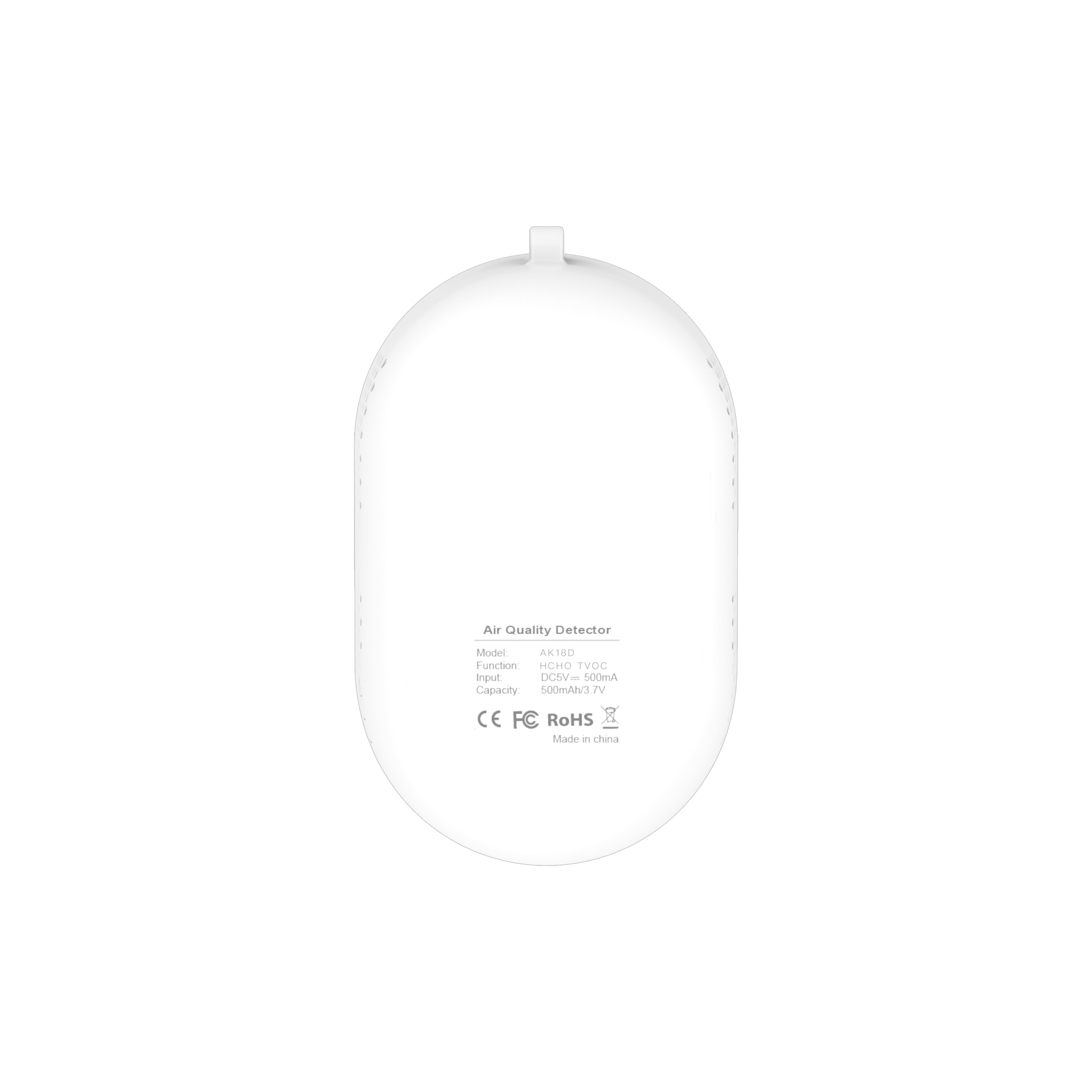 Mini Portable Electrochemical sensor HCHO TVOC Air Detector Outdoor High Precision Sensitive For Traveling Alarm Gas Monitor