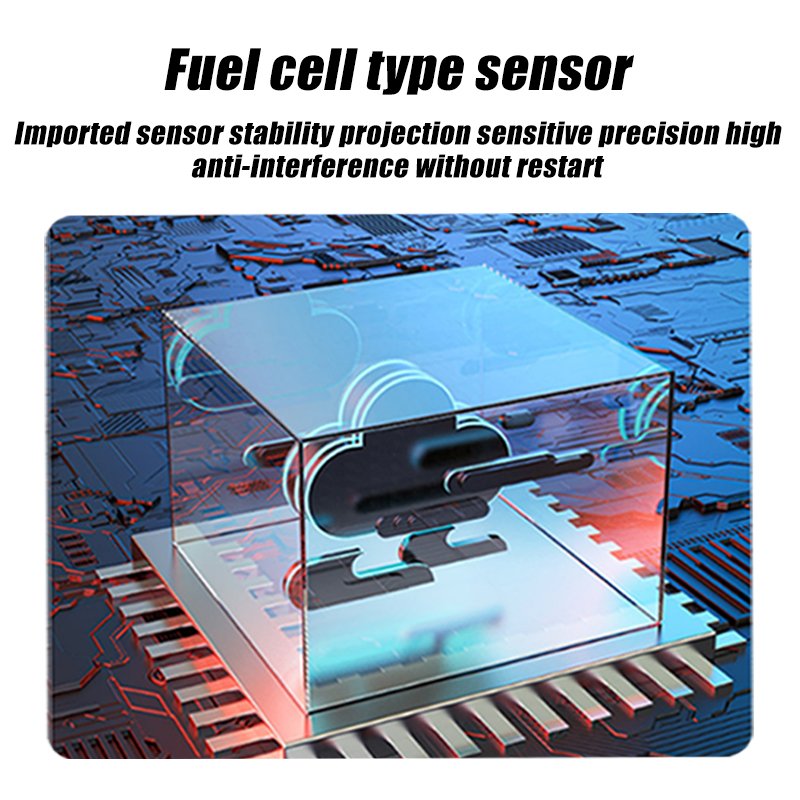 Customize Professional Quick Automatic Detection Alcohol Detector Sensor Handheld Analyzer Digital Breathalyzer Alcohol Tester