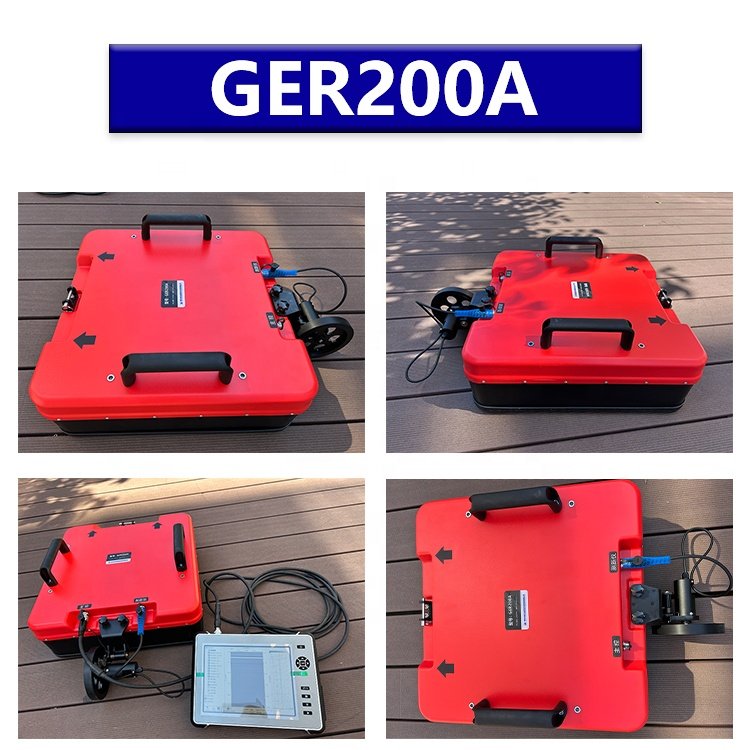 Newly Developed Ground Penetrating Radar gpr Tester Sensors Detectors Underground Exploration Positioning Equipment
