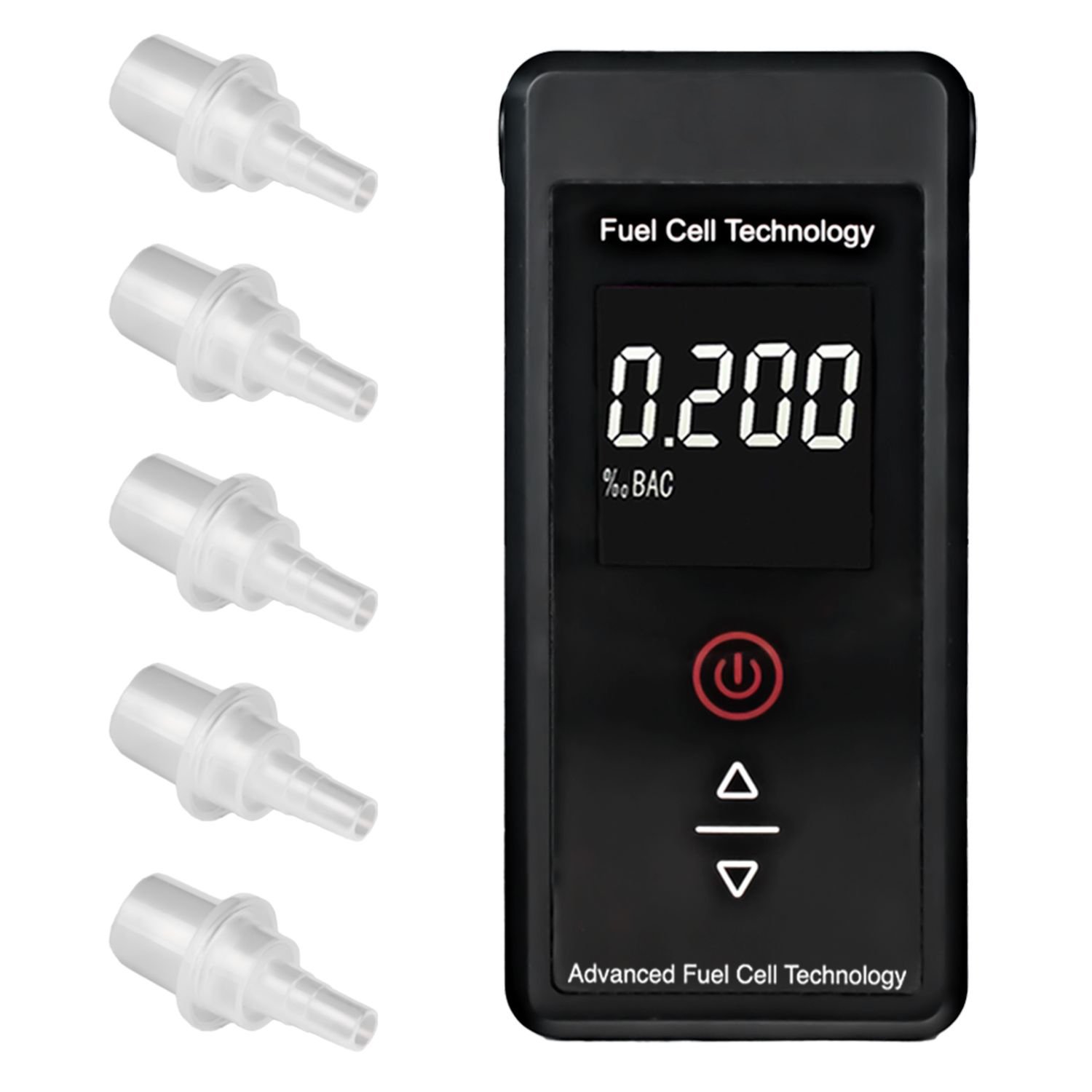 new design mini size Portable Breath Alcohol Tester Breathalyzer LCD Digital Alcohol Tester