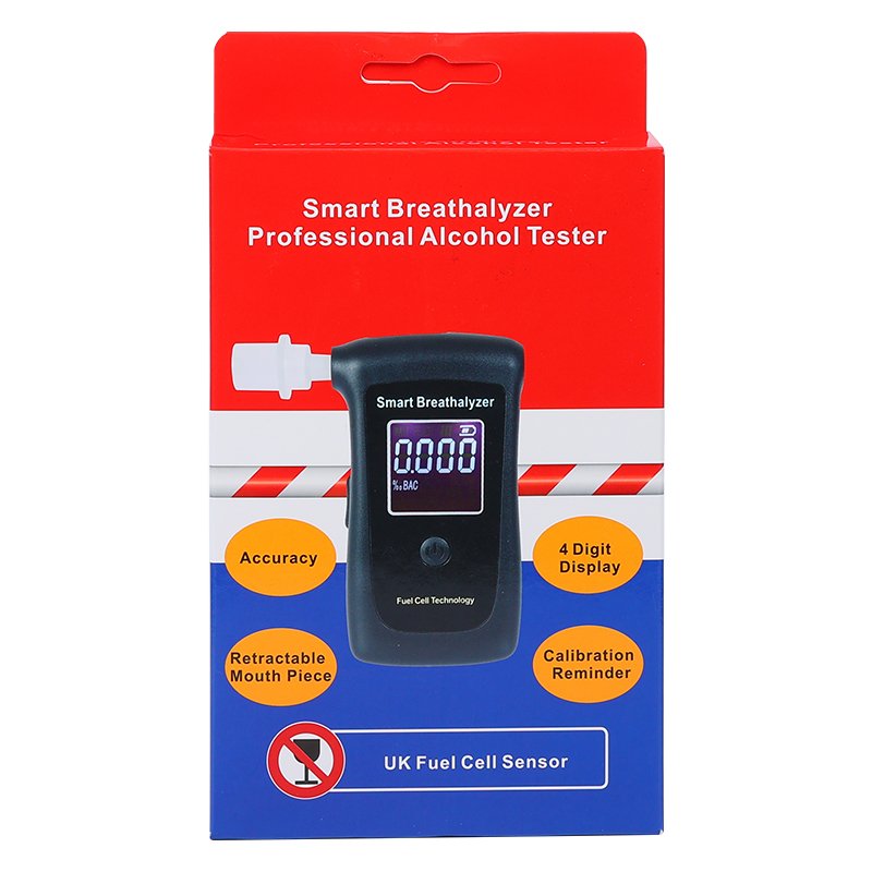 010 -1 Personal Self Test Breath Alcohol Tester breathalyzer Alcohol checker DUI EN 16280