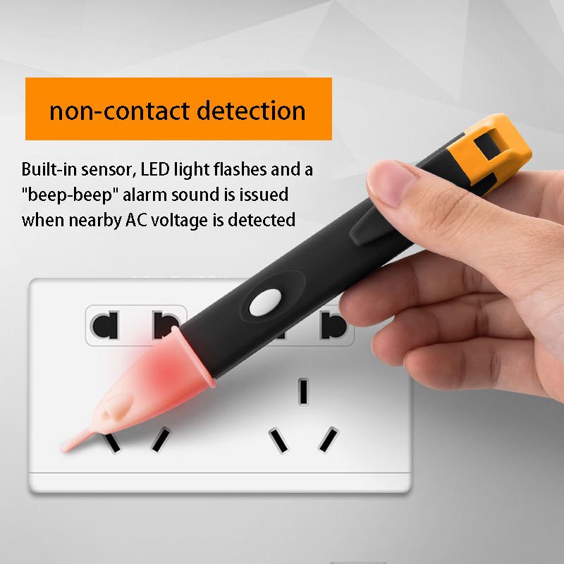 Factory sell induction test pencil 90-1000V Tester Electrical Socket Wall AC Power Outlet Voltage Detector Sensor Tester Pen LED