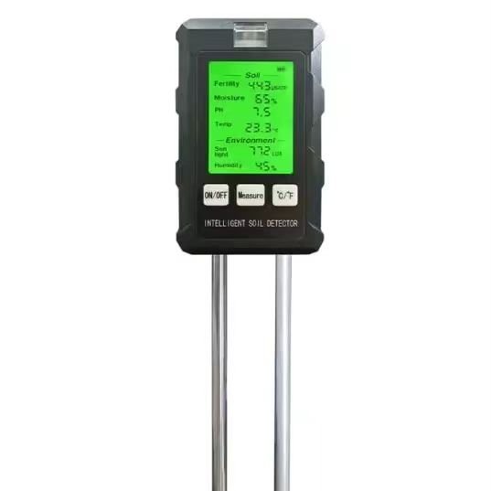 2024 New Model Smart 6-in-1 Soil detector for PH, Temperature, Moisture, and Fertility Testing