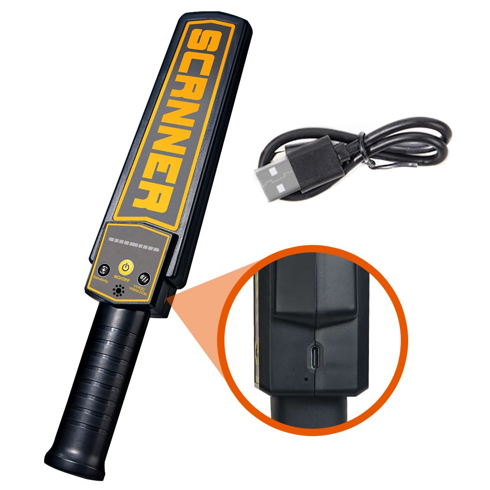 Handheld sensitivity portable Metal Detector for stations security scanners Instruction manuals Metal Detectors