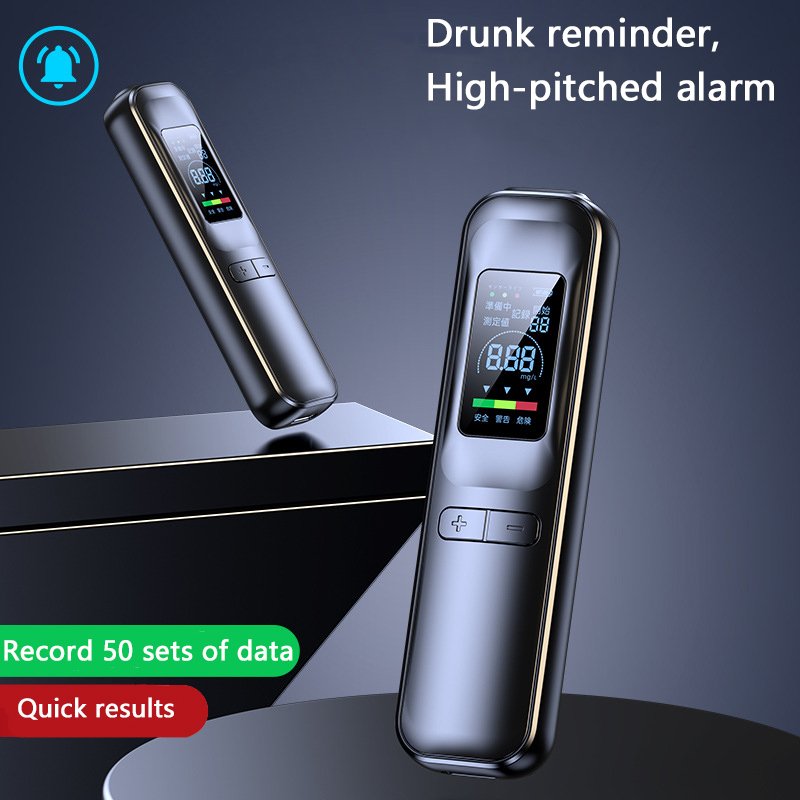 High Sensitivity Breathalyzer Alcohol Tester High Precision Mini Alcohol Detector