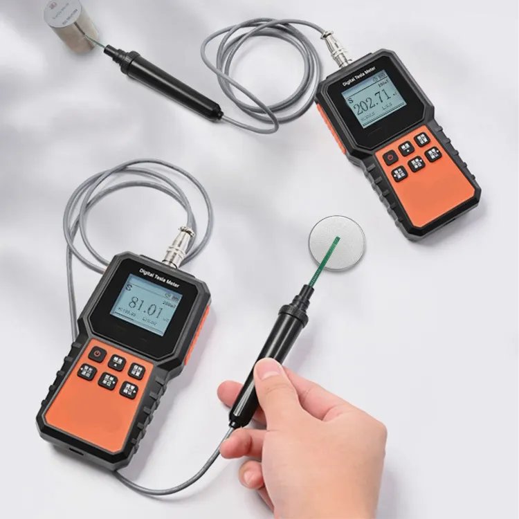 Hot Sale digital meter magnetic detector magnetic field tester magnetic meter level 5 accuracy
