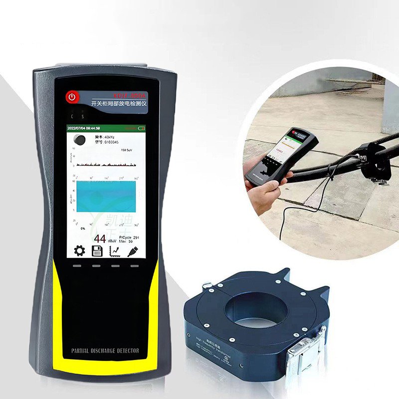 Partial Discharge detecting meter handheld High Voltage Test Equipment PD detector portable with high sensor for sale