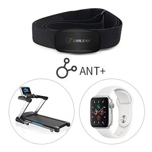 BLE&ANT+ Heart Rate Monitor Chest Strap Pulse Sensor Chest Belt Fitness Gym HRM Chest Band