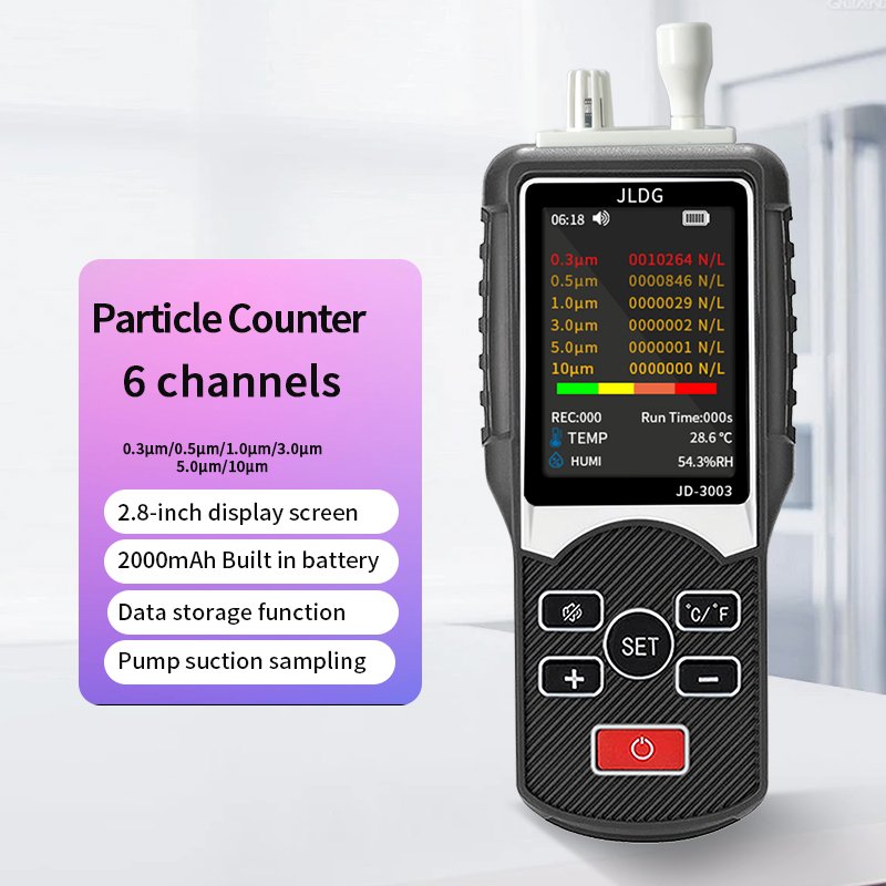 Professionally JD-3003 Air monitor PM2.5 Detector cleanroom detection