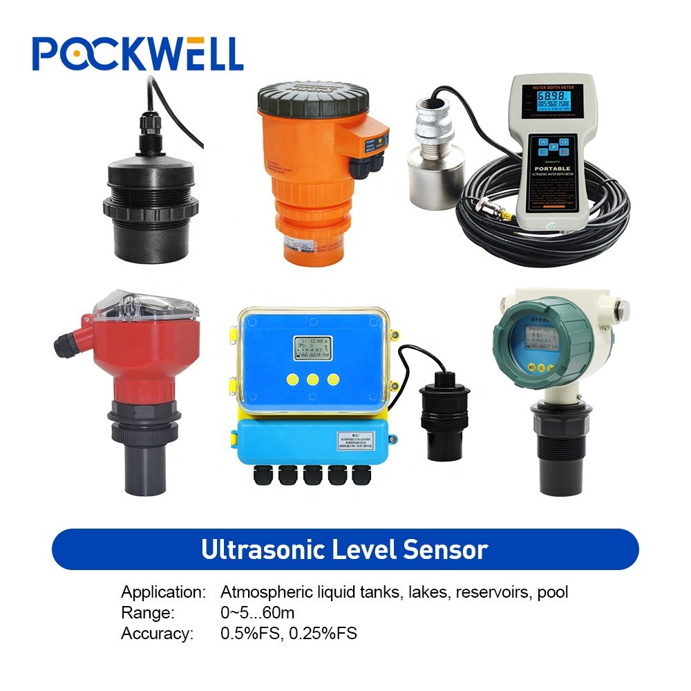 Submersible Industrial Liquid Water Level Sensor Transmitter 100M Depth Level Measuring Instruments For Water Tank Diesel