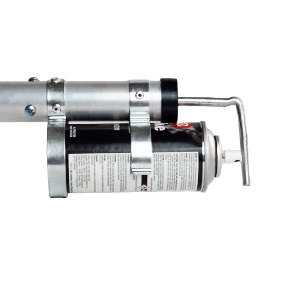 2 In1 Smoke & Heat Detector Tester 2.5m/3.5m Stainless Steel Rod Wholesales Rechargeable Type