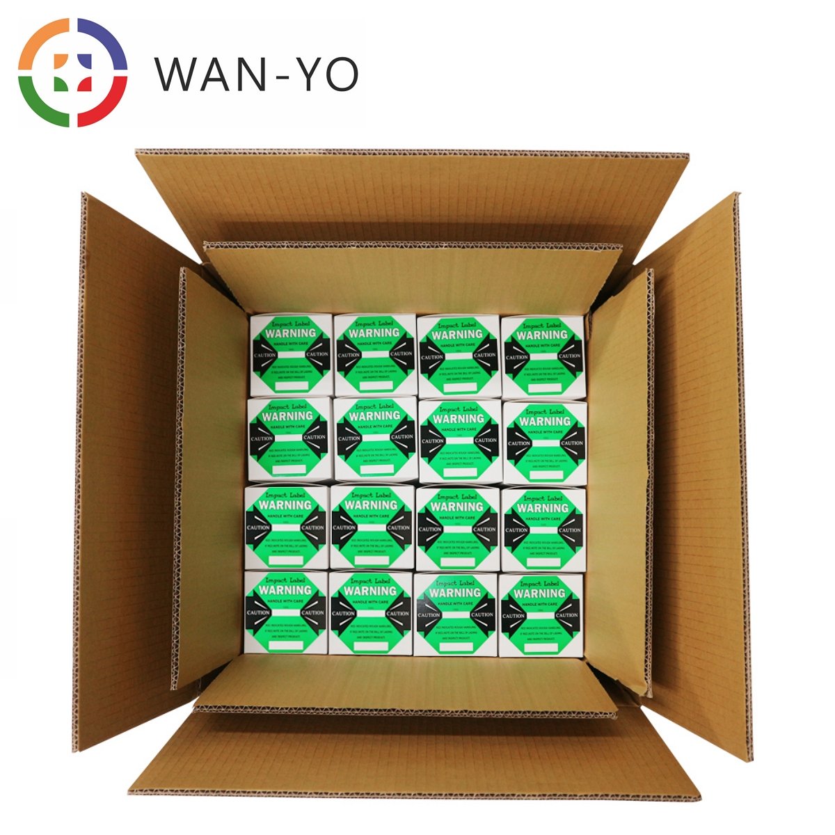 Impact and Vibration Detector - Impact Label 100G Wan-Yo