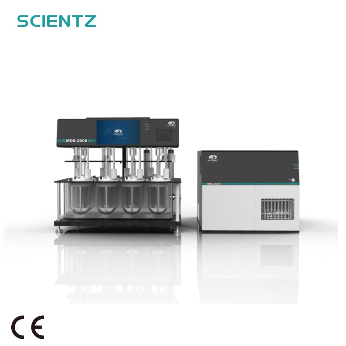 Scientz MDS-2008 8 Cups Testing Equipment Laboratory Instruments Pharmacolysis Apparatus Dissolution Tester System Dissolver