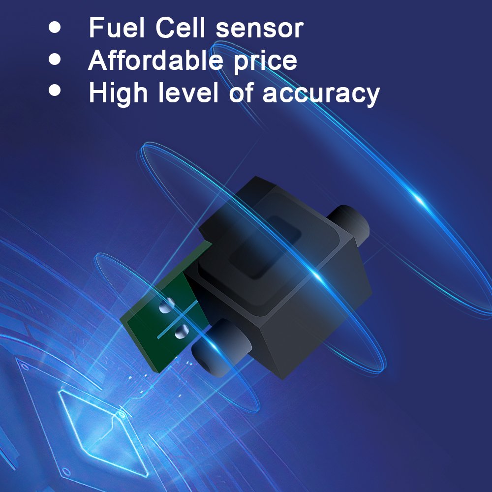 Highest accuracy fuel cell alcohol tester breathalyser portable test device