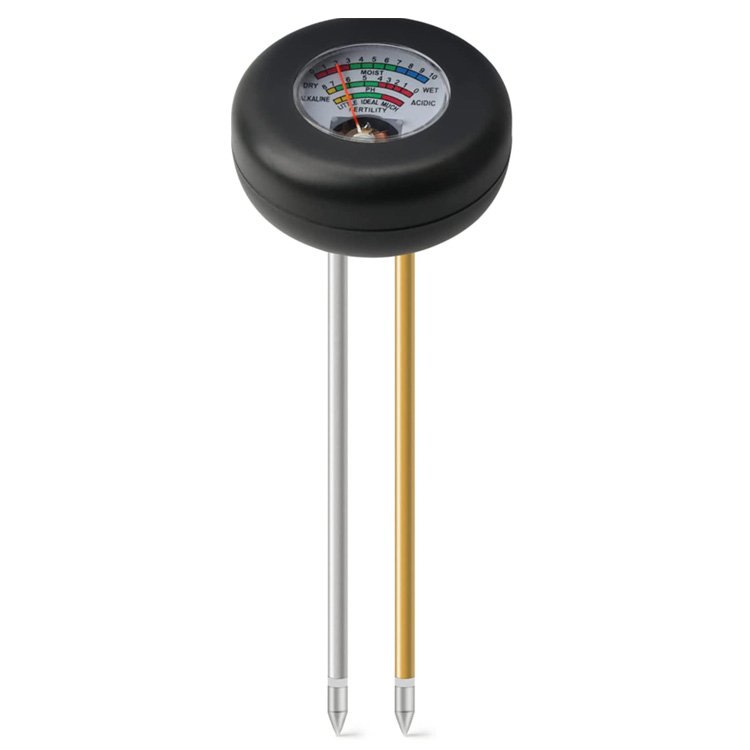 Soil Moisture PH Meter 2 in 1 Moisture Analyzer Acidity Tester Metal Probe Detector Monitor for Planting Garden Measurement Tool