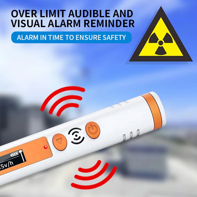 YK-HFS824 Portable Nuclear Tester Pen Inspection Meter Sensor Nuclear Radiation Detector
