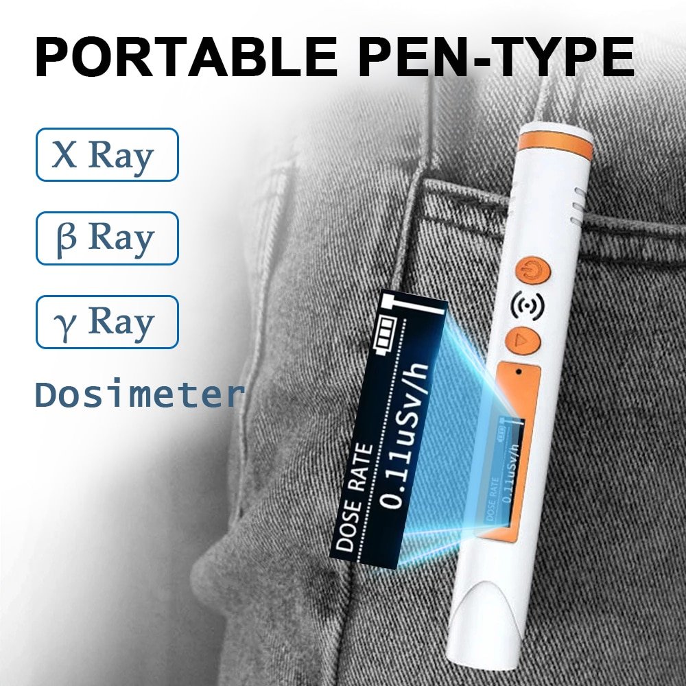 YK-HFS824 Portable Nuclear Tester Pen Inspection Meter Sensor Nuclear Radiation Detector