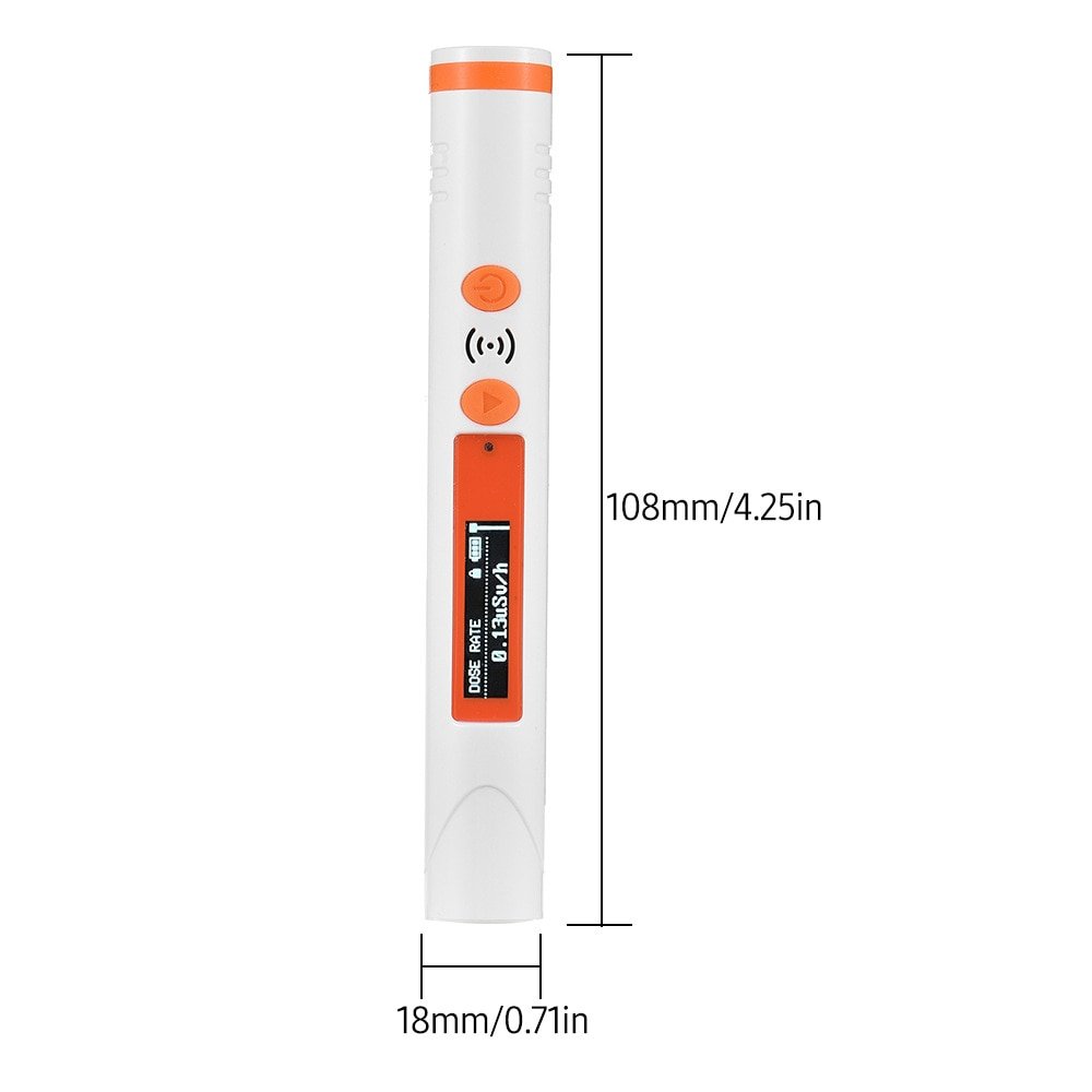 YK-HFS824 Portable Nuclear Tester Pen Inspection Meter Sensor Nuclear Radiation Detector