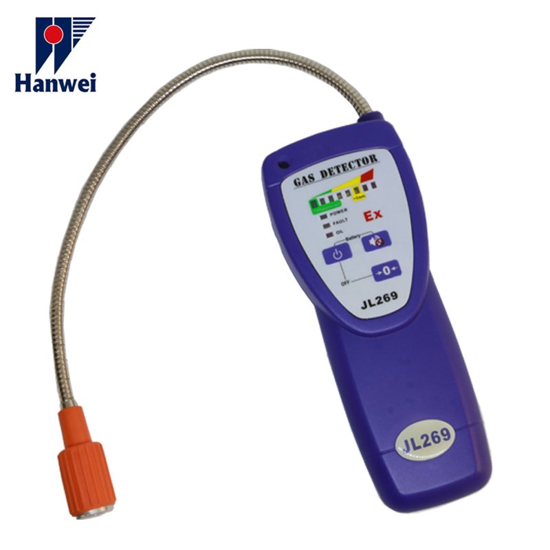 Gas Leak Detector JL269 with LED/LCD Display Combustible Gas Detection